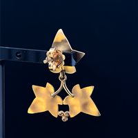 Orecchini Cianfrone Gioielli Donna in Oro Diamante 0.06 Ct OROR-73-198 - OROR-73-198